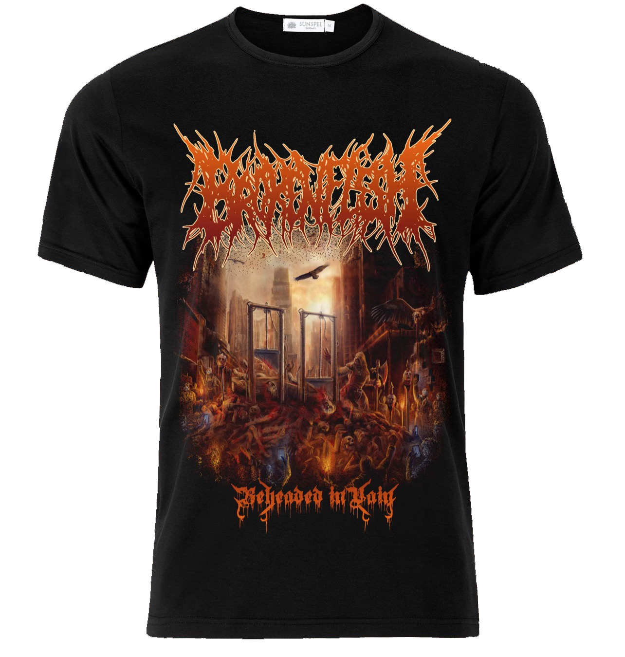 Broken Flesh - Beheaded in Vain album cover